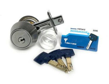 Cerradura de alta seguridad con tarjeta de acceso Mul-T-Lock