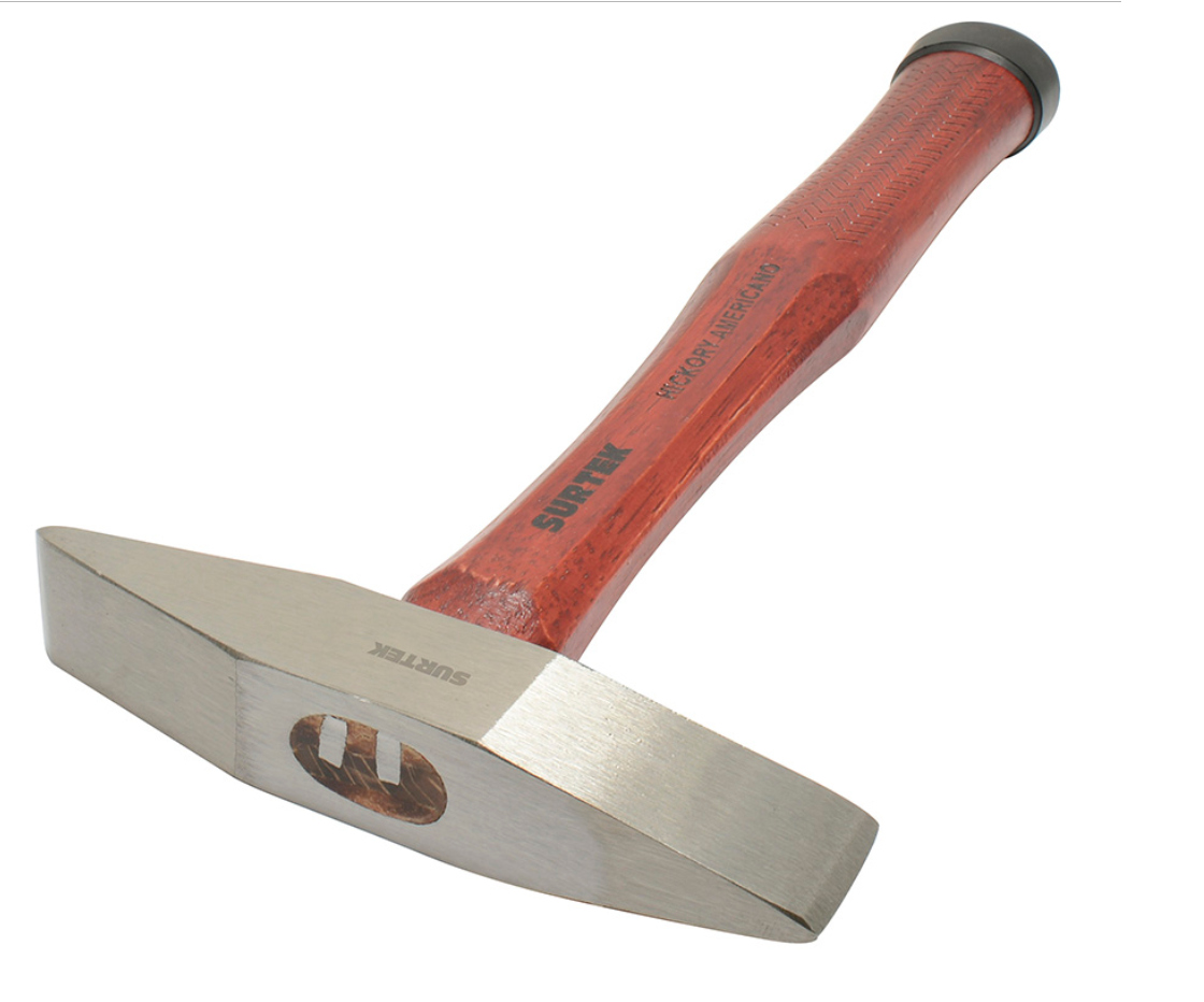 Martillo de herrero Surtek con mango de hickory americano