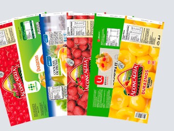 Etiquetas y envases flexográficos full color para la industria alimentaria