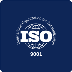 Sello de certificación ISO 9001, Sistema de Gestión de Calidad