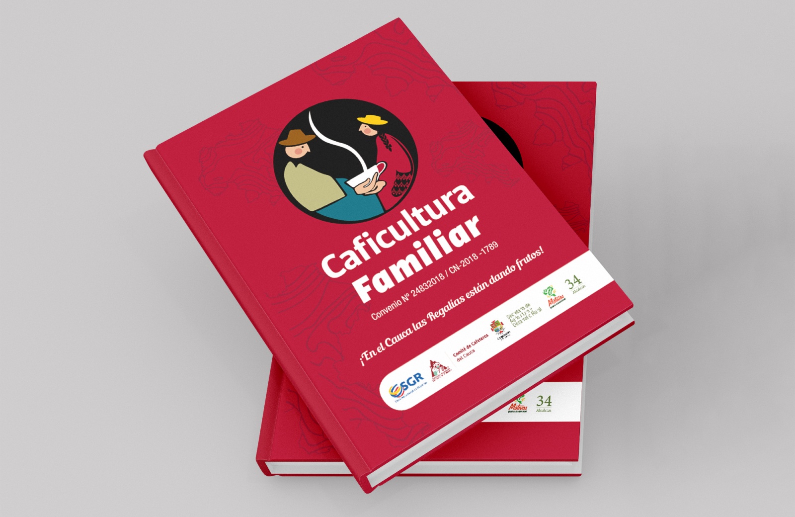 Libro de tapa dura con acabado en foil dorado impreso por Gráficas TJ