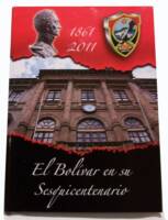 Portada del libro El Bolívar en su Sesquicentenario 1861-2011