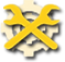 Ícono de herramientas de taller mecánico