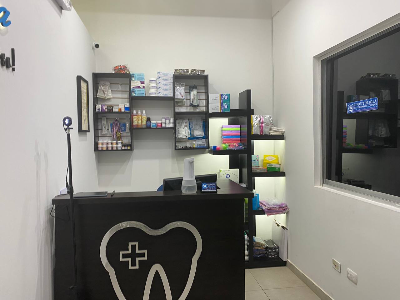 Área de insumos y recepción de Salud Dental Táchira