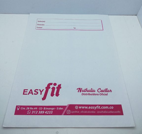 Formato de remisión con papelería membretada, impreso por Unión Impresores para una distribuidora