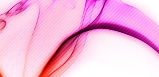 Muestra de impresión a color en tonos magenta, ejemplo de trabajo gráfico